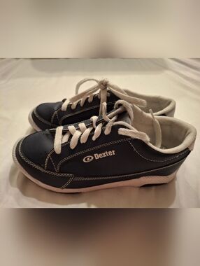 Dexter Womens Size 6.5 M B909-8 Blue White Bowling Shoes